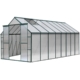 Greenfingers Aluminium Greenhouse Polycarbonate Green House Garden Shed 5.1x2.44M