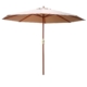 Instahut Outdoor Umbrella 3M Pole Cantilever Stand Garden Umbrellas Patio Beige