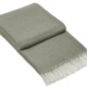 Hampton Throw - Merino Wool Blend - Light Grey