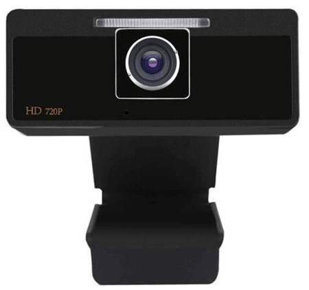 HIGH QUALITY FULL HD 720P USB2.0 WEBCAM BLACK