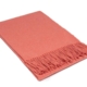 Paddington Throw - Fine Wool Blend - Peach