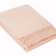 Oxford Throw - Merino Wool Blend - Blush