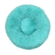 Pet Dog Bedding Warm Plush Round Comfortable Nest Comfy Sleep Kennel Green 100cm