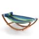 Keezi Kids Timber Hammock Bed Swing in Blue