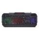 Rainbow Backlit Gaming Keyboard 4-fn + Multimedia Key and Windows Lock USB 2.0