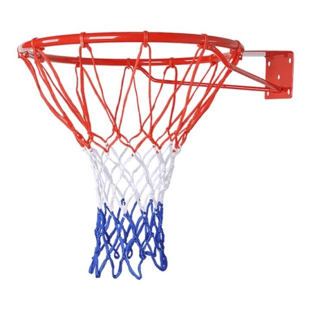 Pro Size Wall Mounted Basketball Hoop Ring Goal Net Rim Dunk Shooting Outdoor