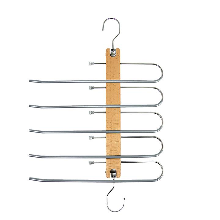 Pants Clothes Coat Hanger Non-slip Magic Space Saver Closet Organizer Rack