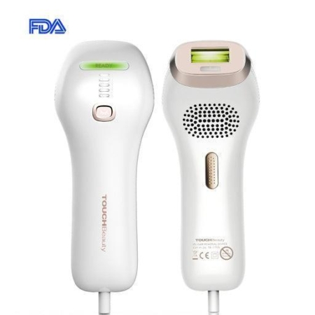 TOUCHBeauty IPL Smart Painless Long Lasting Permanent Hair Removal Device for Face and Body with Skin Tone Sensor