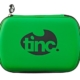 Tinc Two-Colour Hard Top Pencil Case : Green With Black Zip