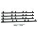 Sliding Gate Hardware Accessories Kit - 4m Gear Rack Track