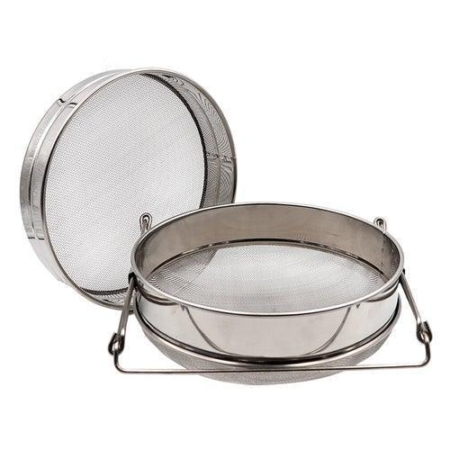 Stainless Steel Double-layer Bee Honey Sieve Filtration