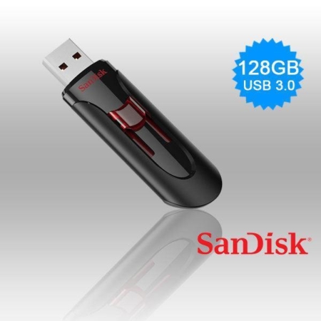 SANDISK SDCZ600-128G 128GB CZ600 CRUZER GLIDE USB 3.0 VERSION