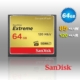 SanDisk 64GB Extreme CompactFlash Card with (write) 85MB/s and (Read)120MB/s - SDCFXSB-64G