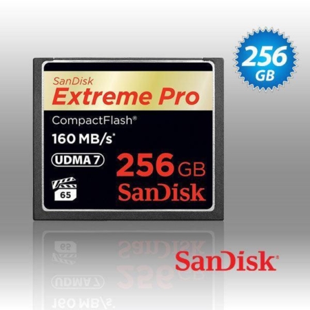 SanDisk Extreme Pro CFXP 256GB CompactFlash 160MB/s (SDCFXPS-256G)