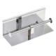 Stainless Steel Double Toilet Paper Holder Towel Roll Tissue Rack Storage Shelf