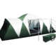 Weisshorn Family Camping Tent 12 Person Hiking Beach Tents (3 Rooms) Green