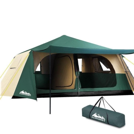 Weisshorn Instant Up 8 Person Family Camping Dome Tent