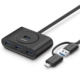 UGREEN USB 3.0 Hub With Type C port Black 1M (40850)