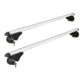 Universal Car Roof Rack 1360mm Cross Bars Aluminium Silver Adjustable Car 90kgs load Carrier