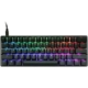 Vortex Poker 3 60% RGB Backlit 61 Keys Compact Mechanical Gaming Keyboard Cherry MX Silent Black Linear Quiet Switch