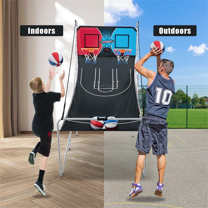 basketball arcade game indoor