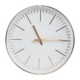 Modern Wall Clock Silent Non-Ticking Quartz Battery Operated Gold