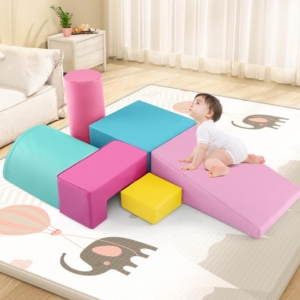 climb and crawl foam play set