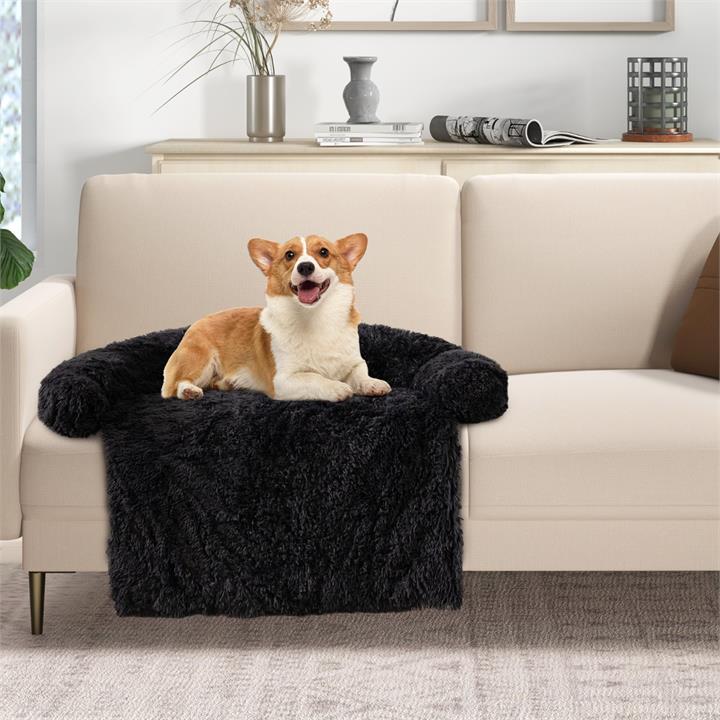 Plush dog couch bed for large/medium/small dogs