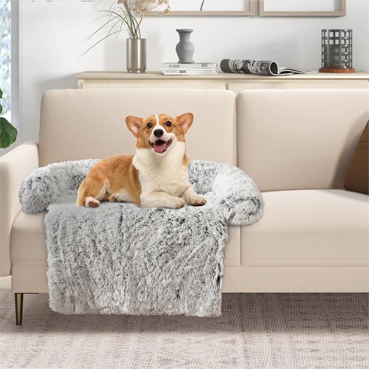 Plush dog couch bed for large/medium/small dogs