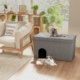 cat litter box enclosure