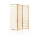 Artiss 3 Panel Wooden Room Divider - Natural