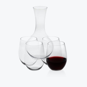 Riedel O Series Cabernet-Merlot Decanter & Wine Glass Set 4pc