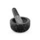 Avanti Black Speckled Mini Mortar and Pestle Solid Granite 9.5cm