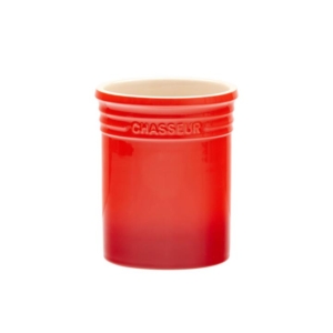 Chasseur La Cuisson Utensil Jar Red