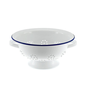 Falcon Enamelware Colander 24cm White