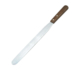 Chef Inox Straight Spatula with Wood Handle 38cm