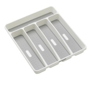 Madesmart Cutlery Tray 5 Compartment White