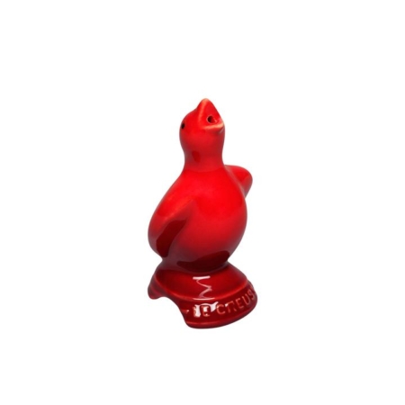 Le Creuset Stoneware Pie Bird Funnel Cerise