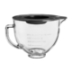 KitchenAid Glass Bowl with Silicone Lid for Tilt-Head Stand Mixer 4.7L