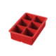 Tovolo 6 Cube Ice Tray Red