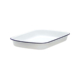 Falcon Enamelware Rectangular Baking Tray 28x22cm White