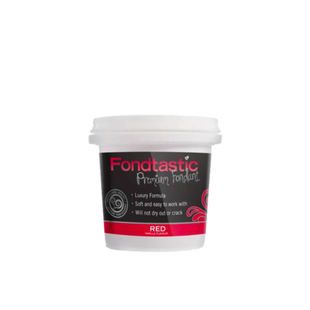 Fondtastic Premium Rolled Fondant Red 225g