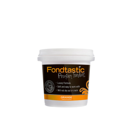 Fondtastic Premium Rolled Fondant Orange 225g