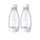 SodaStream Fuse Twin Bottle Pack 500ml White