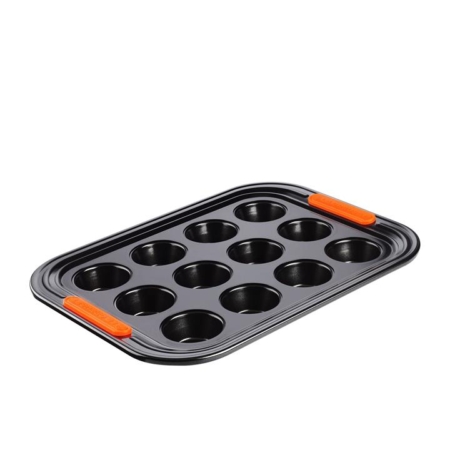 Le Creuset Toughened Non Stick Mini Muffin Tray 12 Cup