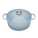 Le Creuset Signature Cast Iron Round Casserole 28cm - 6.7L Coastal Blue