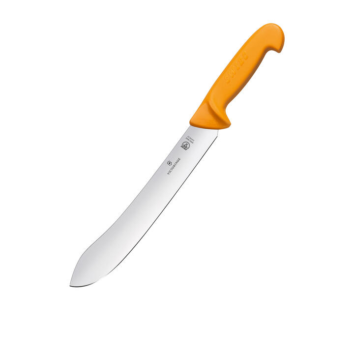 Victorinox Swibo Wide Tip Stiff Butchers Knife 25cm Orange