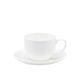 Ecology Canvas Tea Cup and Saucer 275ml White