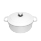 Chasseur Round French Oven 28cm - 6.1L Brilliant White