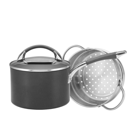 Anolon Endurance+ Non Stick Saucepan 2.8L with Bonus Steamer